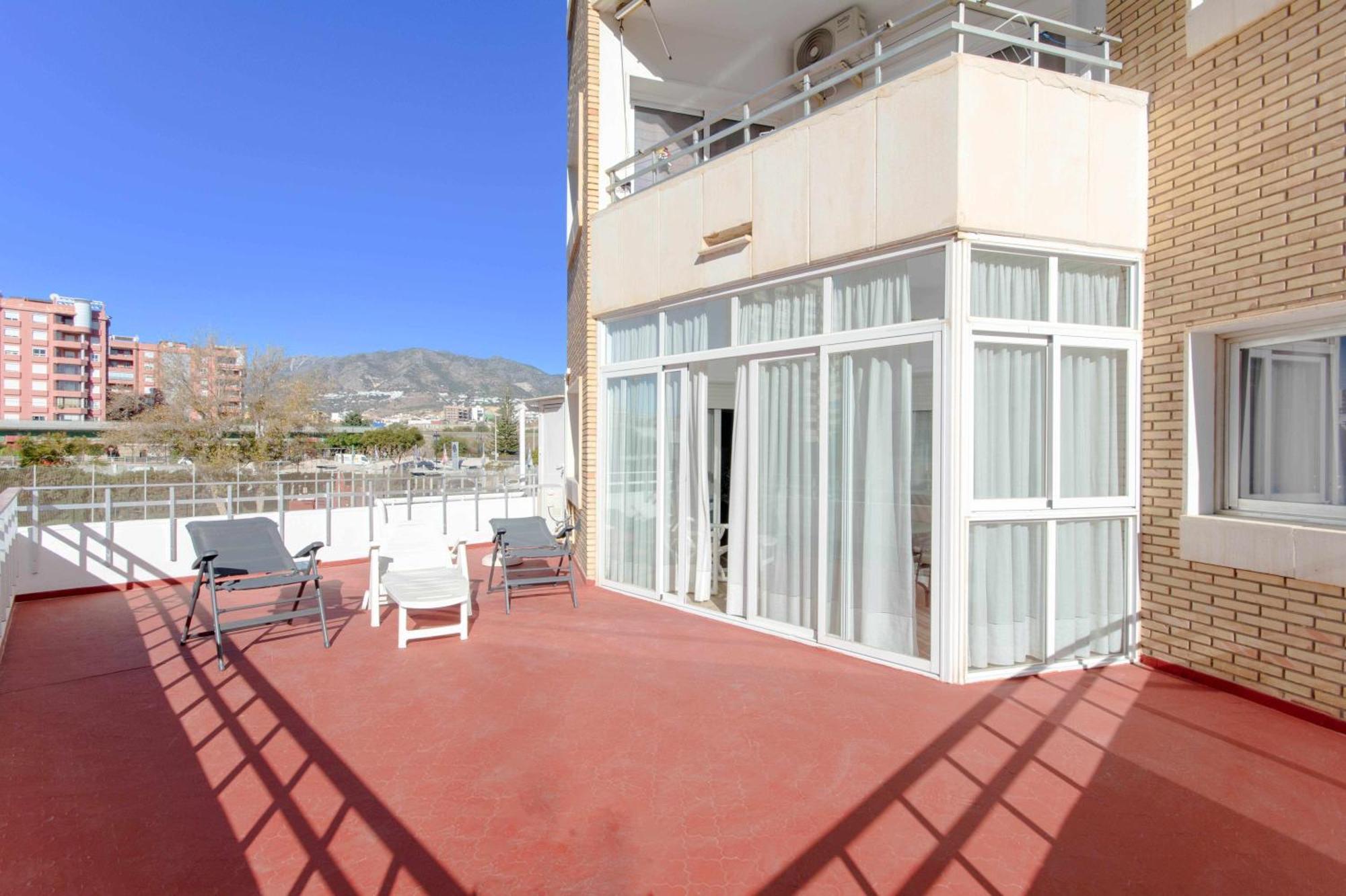 Ronda 3 Con Enorme Terraza Soleada Fuengirola Exterior foto